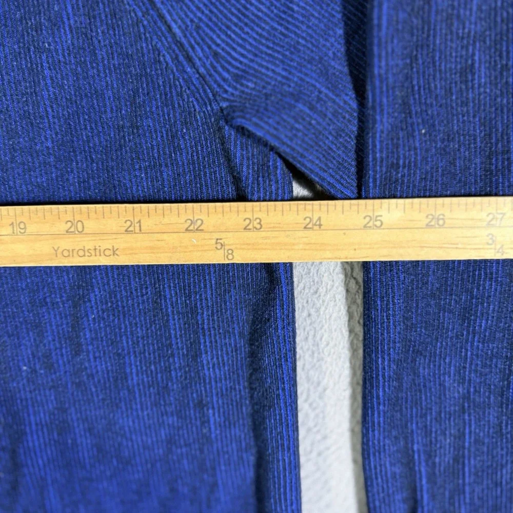 Banana Republic 1/4 Zip Textured Stripe Sweater Men's‎ XXL 100% Supima Cotton